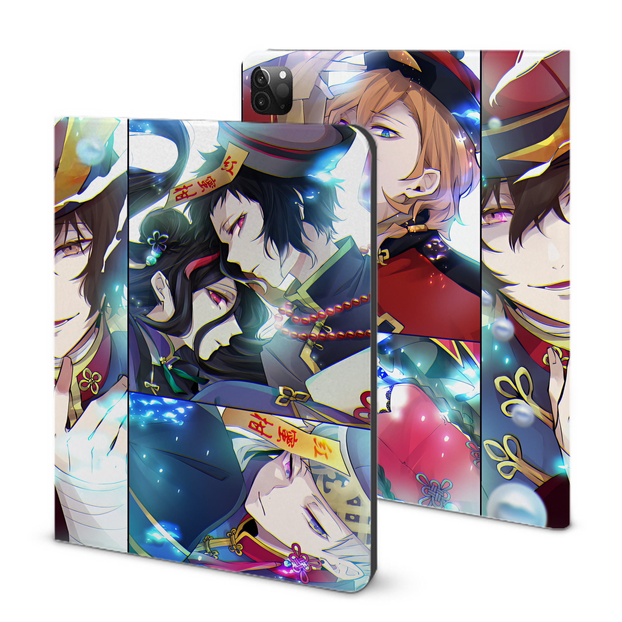 （画像用） 文豪ストレイドッグス Bungo Stray Dogs IPadケース ペンホルダー付き ブックスタイルデザイン